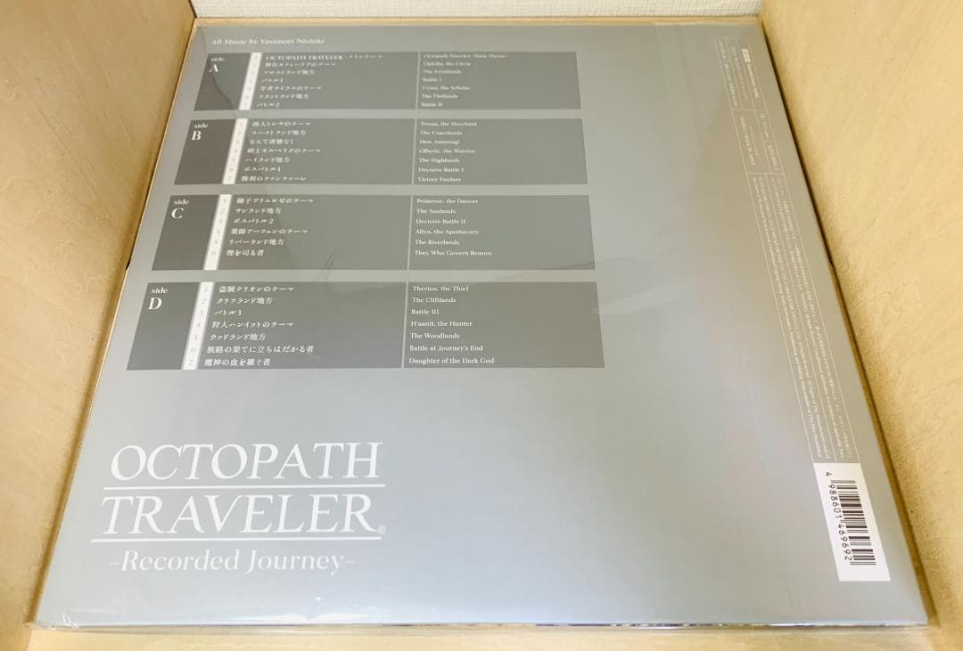 【廃盤】 オクトパストラベラー アナログレコード (2枚組)