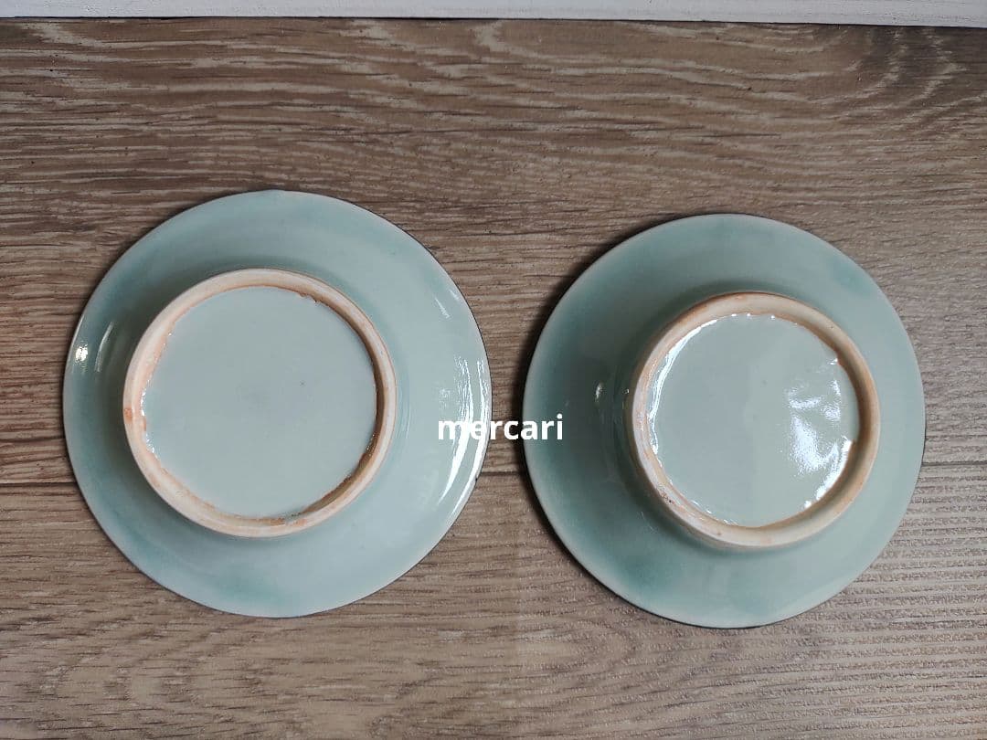 新品　仕立て屋陶器　ポット・カップ＆ソーサー2客　青磁×灰　陶芸　作家