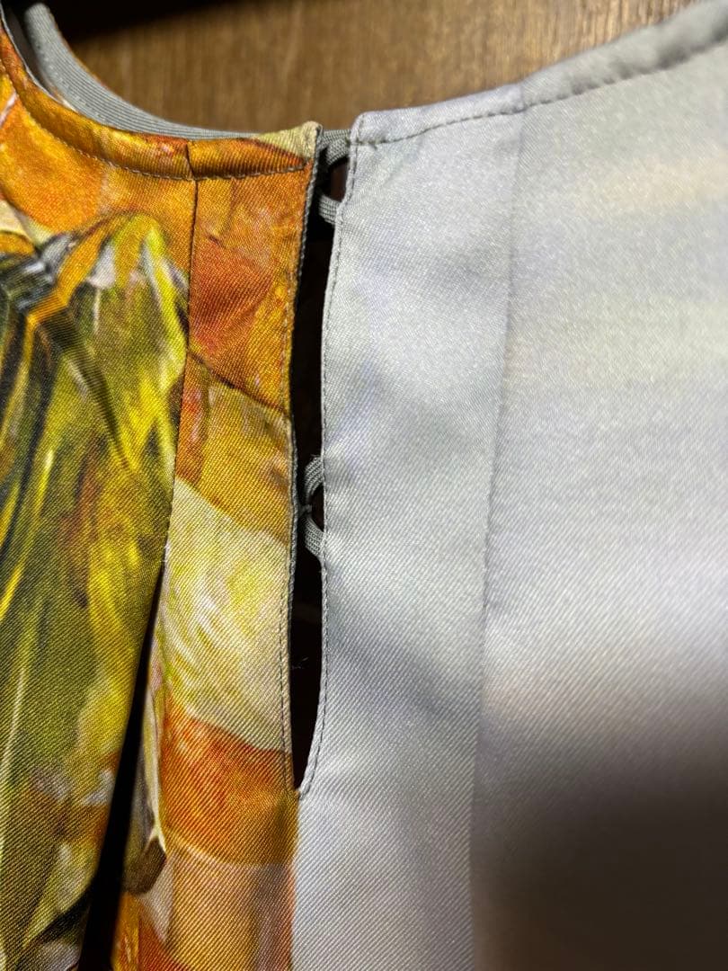 &ellecy アンドエルシー　ネコ　オペラ　シャツ　猫　柄