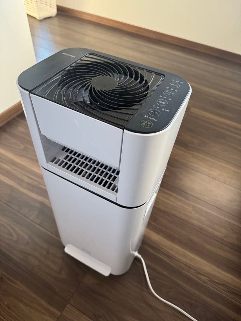 サーキュレーター 衣類乾燥除湿機 アイリスオーヤマ KIJD-150-W