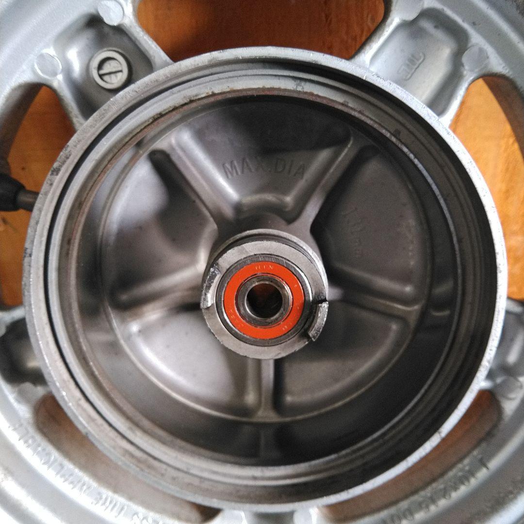 ①TD02ジャイロX/4スト用フロントホイールセット