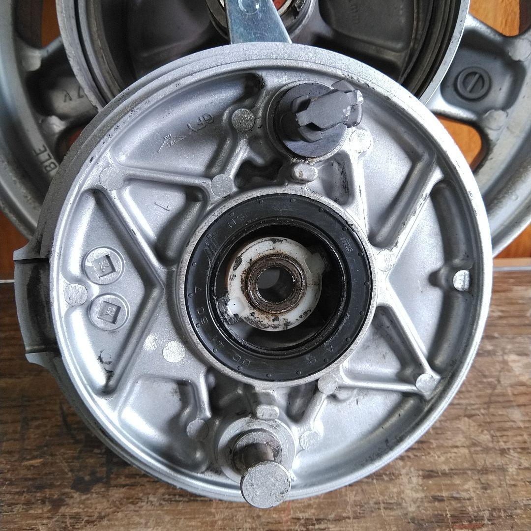 ①TD02ジャイロX/4スト用フロントホイールセット