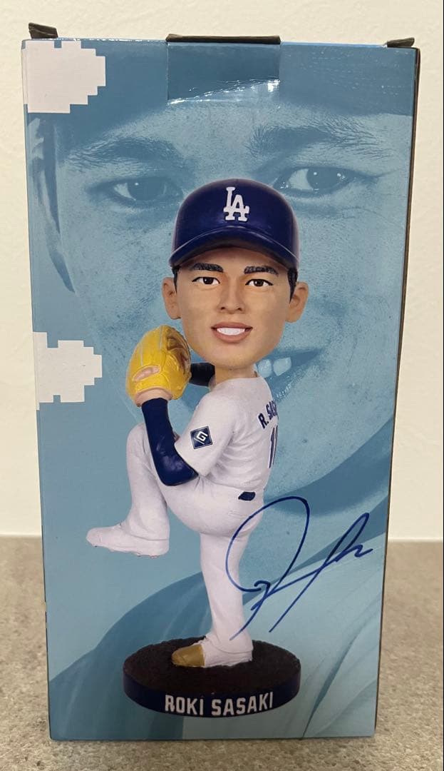 8/4 球場配布 ドジャース 佐々木朗希 ボブルヘッド 非売品