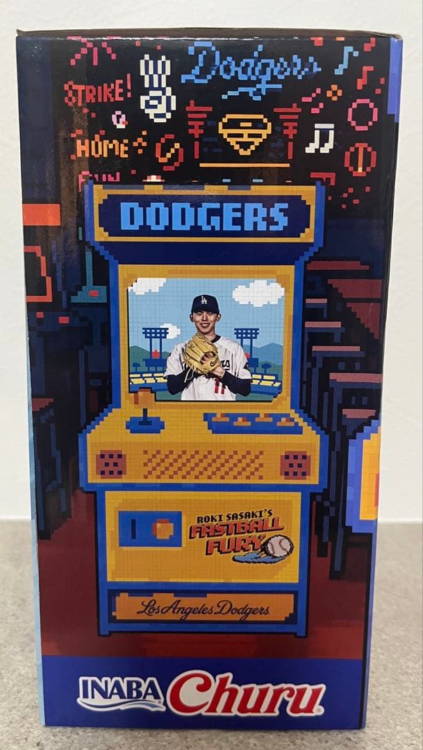 8/4 球場配布 ドジャース 佐々木朗希 ボブルヘッド 非売品