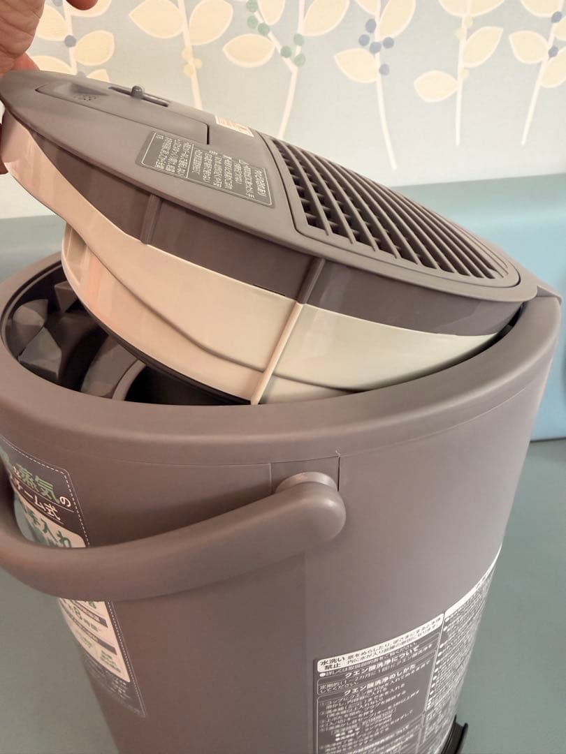 ぶ*ん様 [美品]象印 ZOJIRUSHI スチーム式加湿器 EE-DD50-H