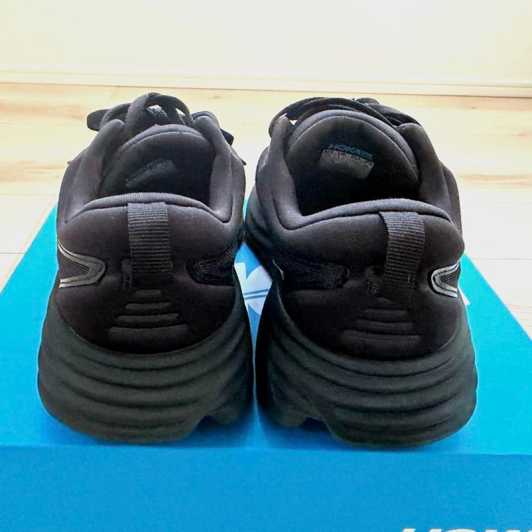 HOKA BONDI8 ブラック　24cm ホカ