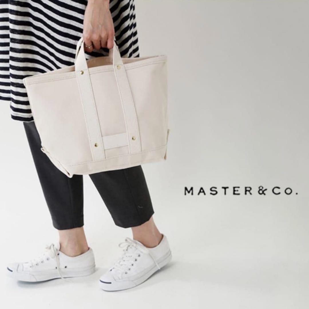MASTER&Co. RAILMAN BAG Sコットンキャンバストートバッグ