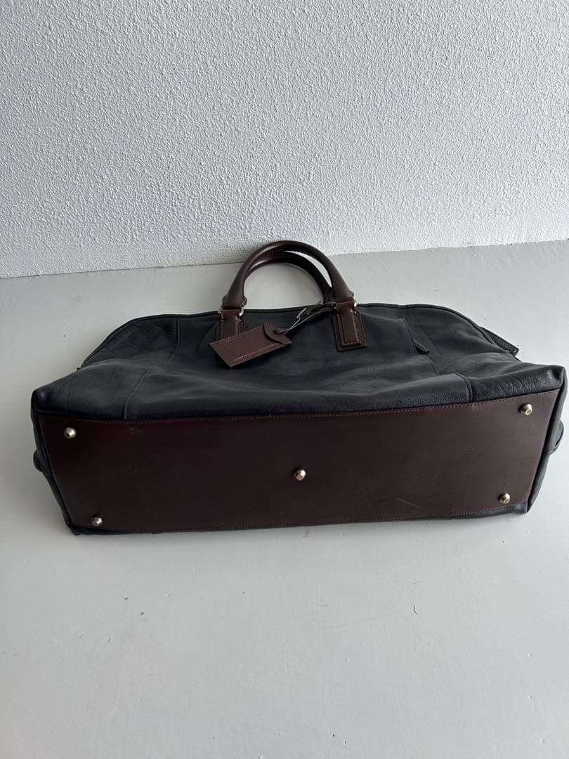 土屋鞄　レザーボストンバック　アーバンネイビー　メンズ