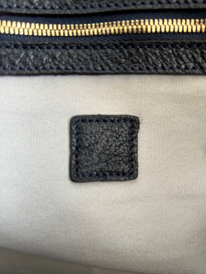 土屋鞄　レザーボストンバック　アーバンネイビー　メンズ