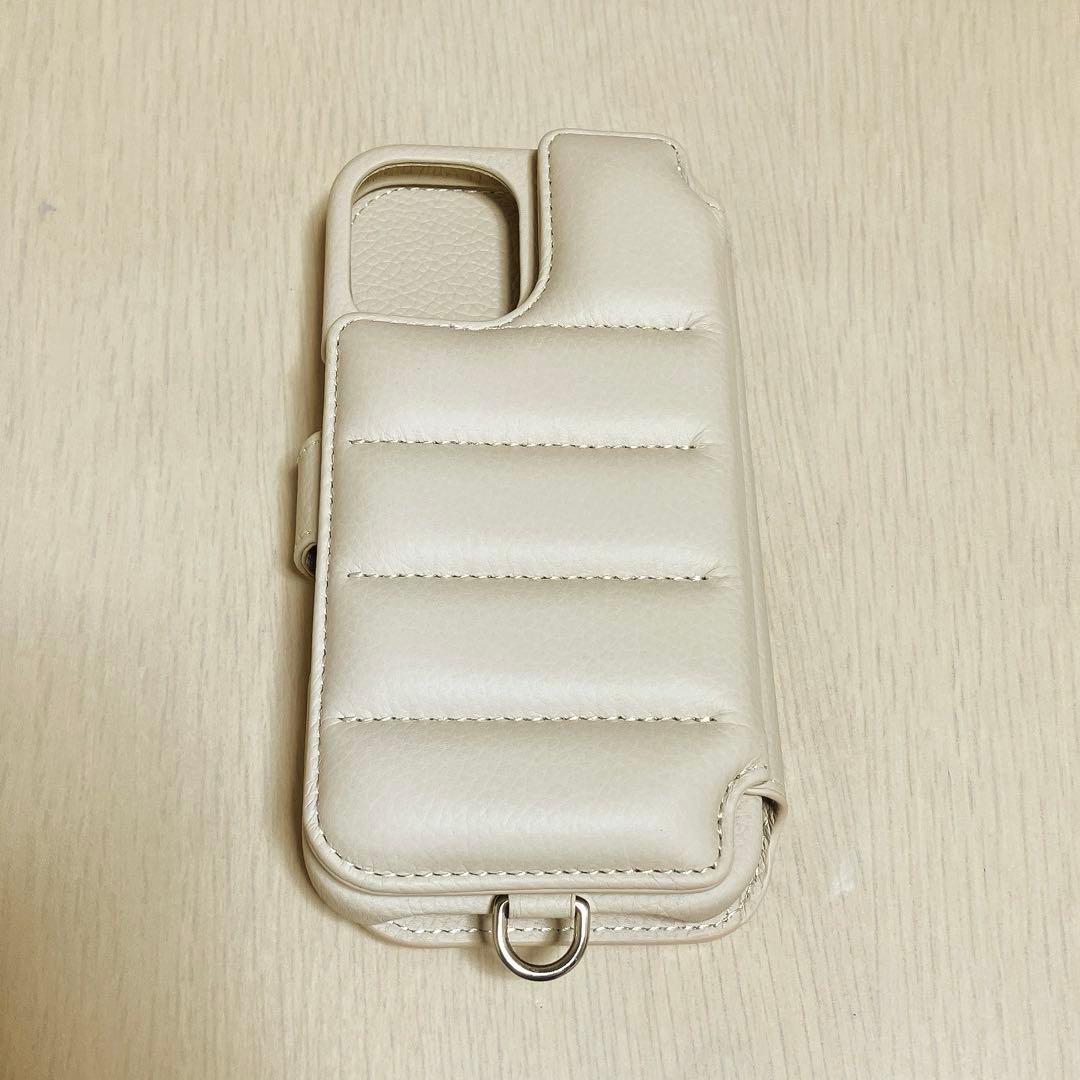 DEMIU BALLON バロン ドゥ iPhone16 レザーケース ベージュ