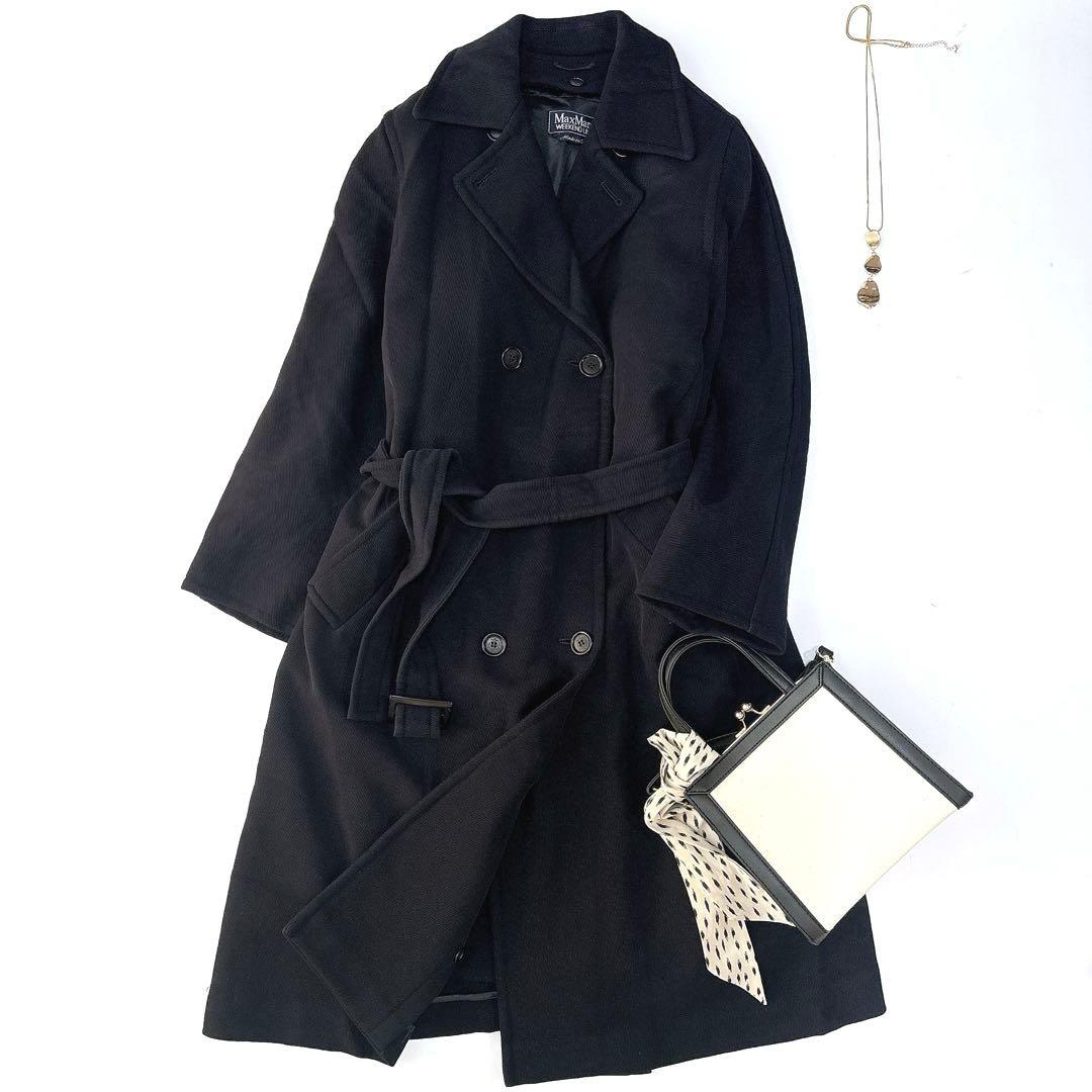 K*o様 美品⁑マックスマーラ　ウールソフトトレンチコート フリースライナー 4