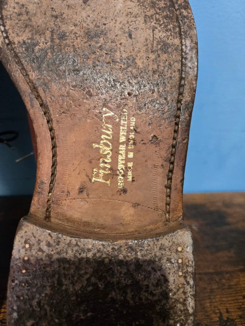 FINSBURY　フィンズベリー　外羽根Uチップシューズ