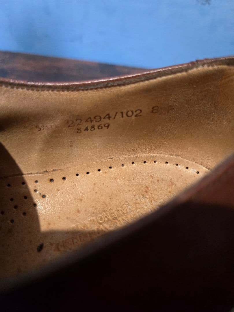 FINSBURY　フィンズベリー　外羽根Uチップシューズ