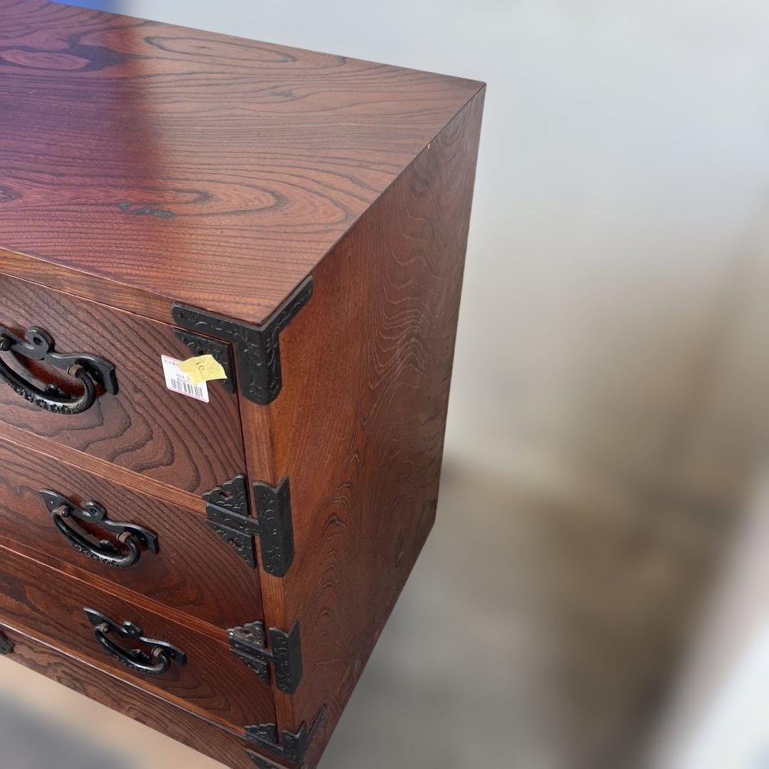 【岩谷堂】３段箪笥◇◆時代箪笥◆◇天然木◆◇