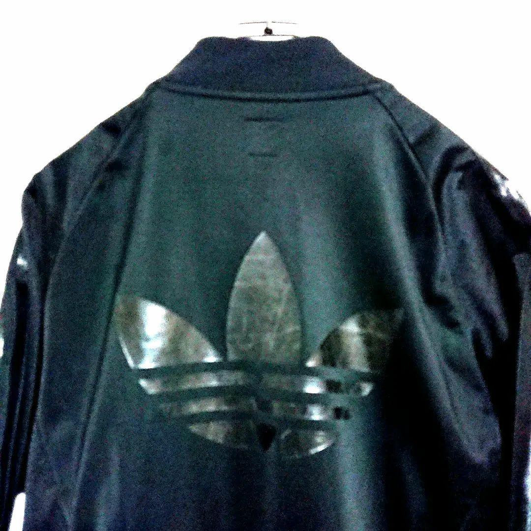 アディダス × バンキッシュ コラボ 黒 デカロゴ トラックジャケット ジャージ