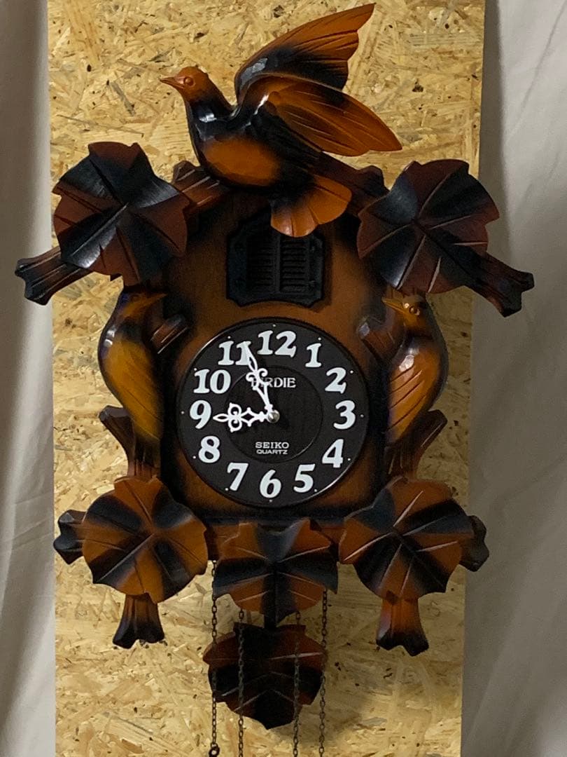 【レトロ】SEIKO BIRDIE 鳩時計