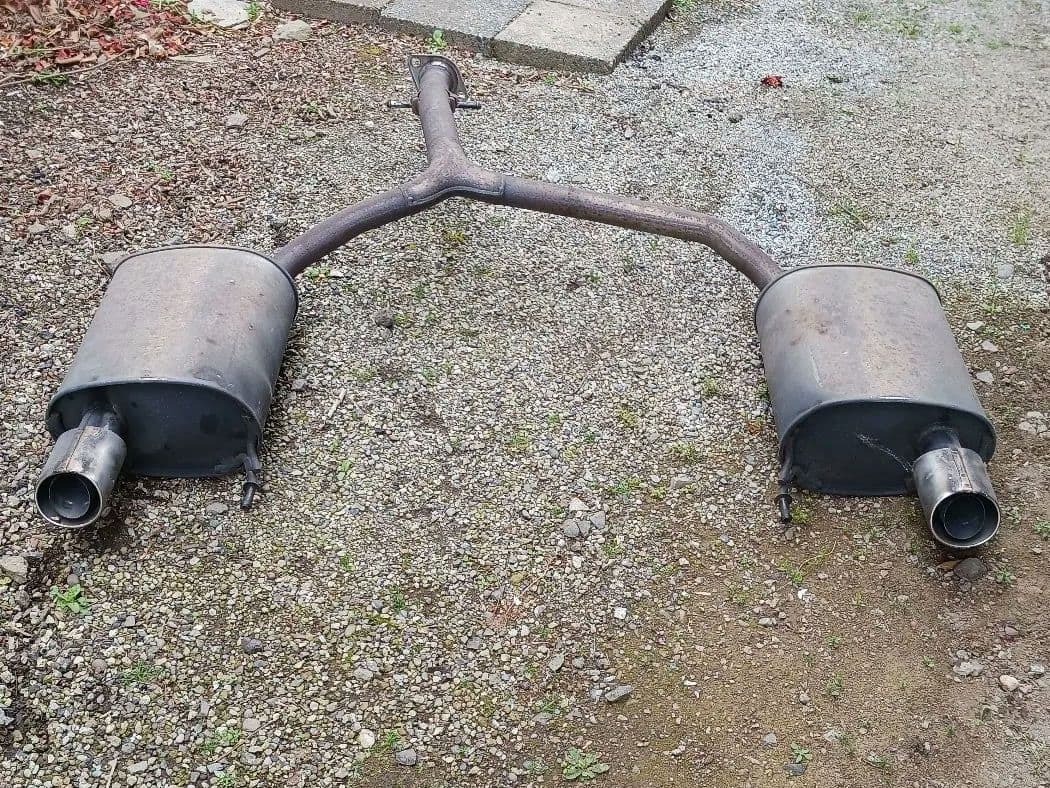 マークX　GRX130系純正マフラー