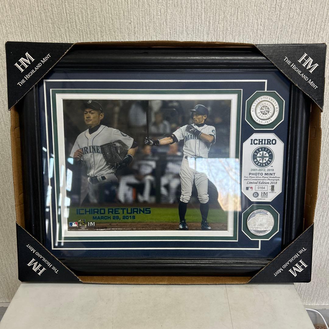 イチローさん、マリナーズ復帰記念モニュメント➕ギフト有