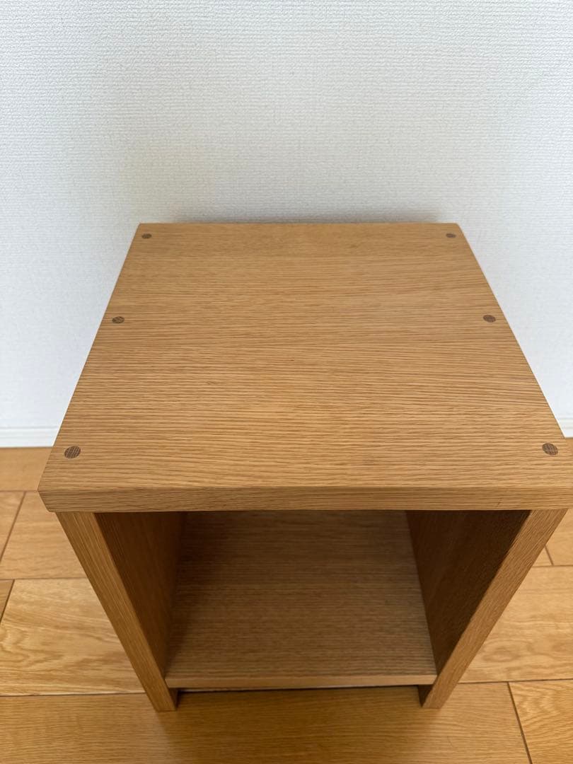 【Masterwal】オーク仕上げ サイドテーブル　マスターウォール