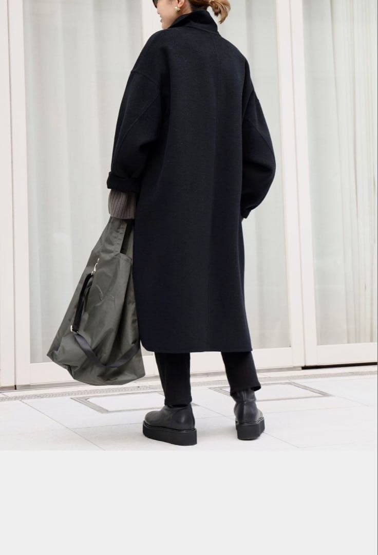 Deuxieme Classe ウールアンゴラリバーコート