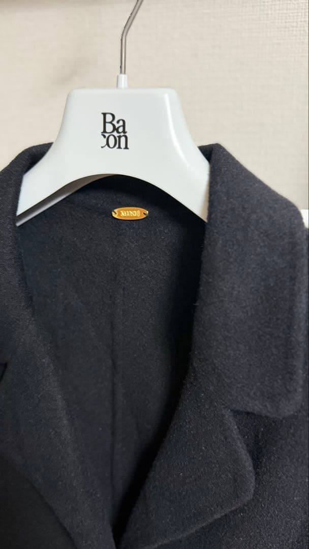 Deuxieme Classe ウールアンゴラリバーコート