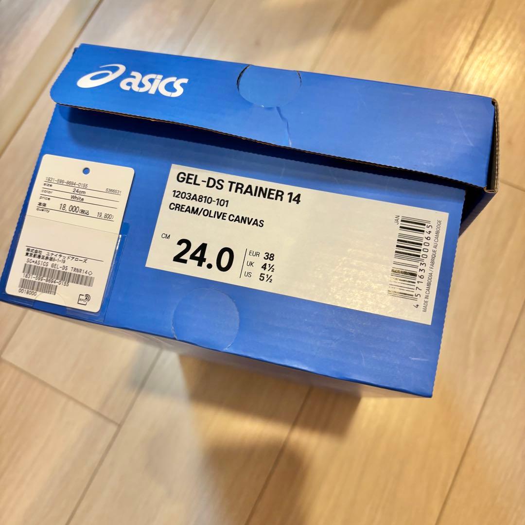 アシックス テンプテーションバケーション スニーカー 24cm ローカット