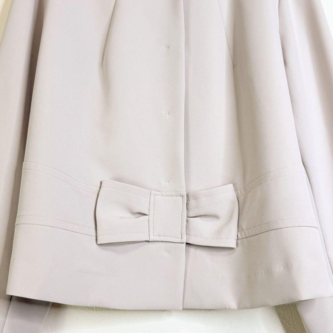 ローズティアラ大きいサイズ ダブルクロスリボンジャケット