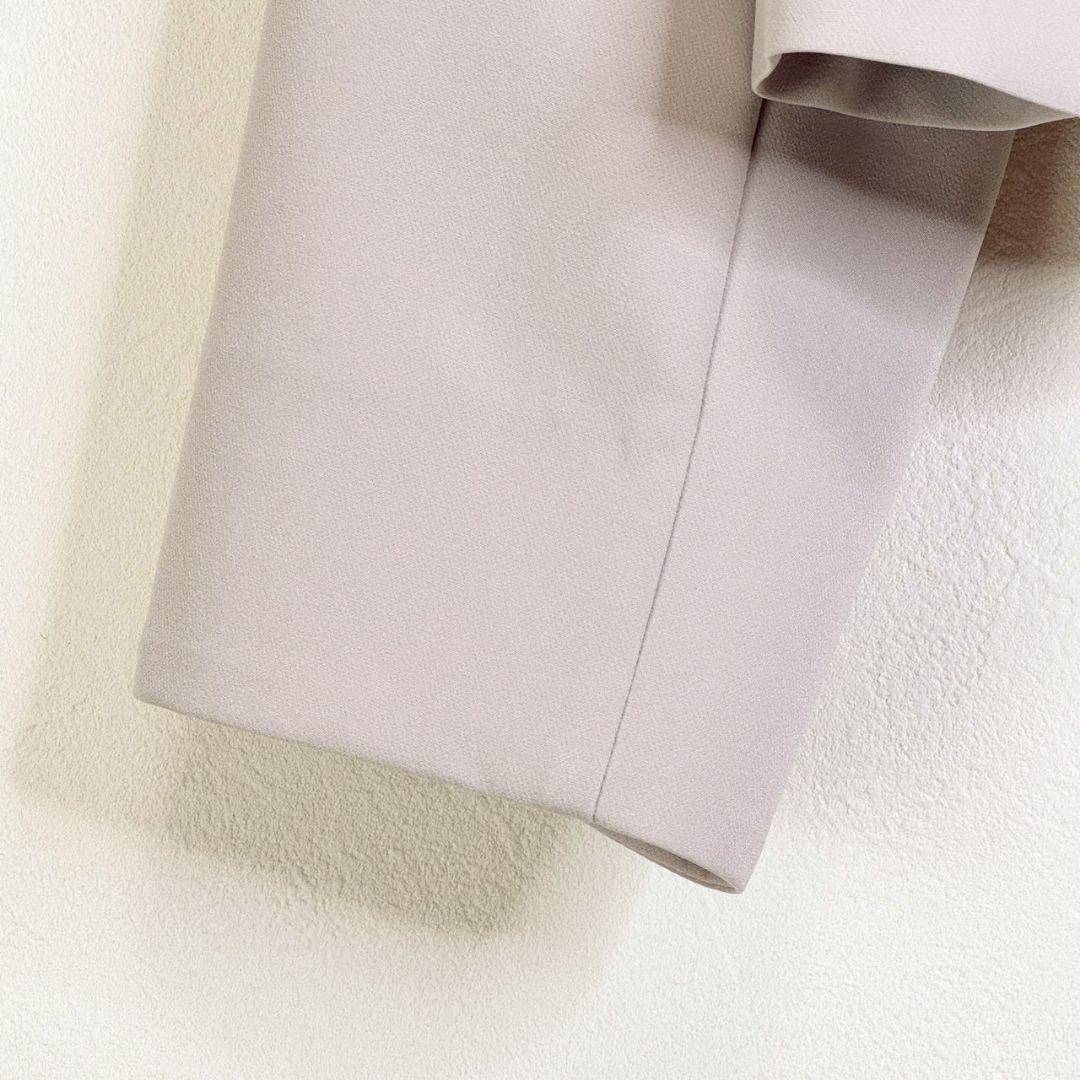 ローズティアラ大きいサイズ ダブルクロスリボンジャケット