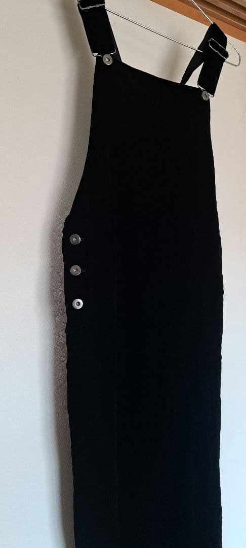 美品ユナイテッドアローズブラックサロペット・オーバーオール