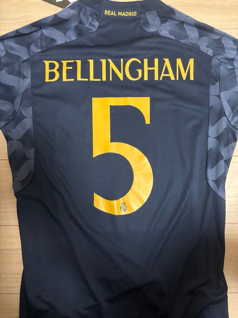 レアルマドリード　ジュードベリンガム　23-24アウェイユニフォーム