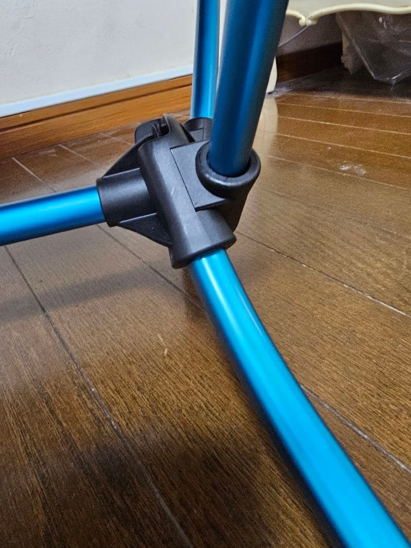 Helinox ビーチチェア ブラック/ブルー