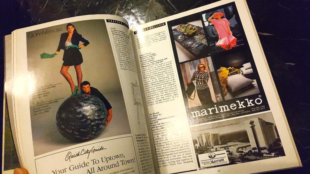 サンフランシスコ ヒルトンホテル ビジターガイドブック　古い洋書 　英語