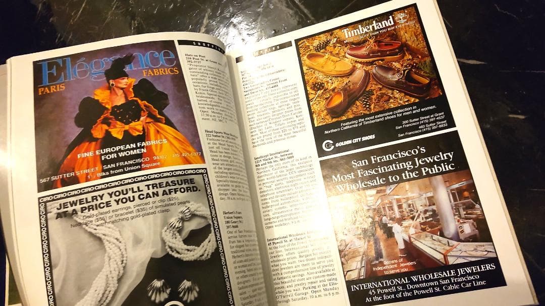 サンフランシスコ ヒルトンホテル ビジターガイドブック　古い洋書 　英語