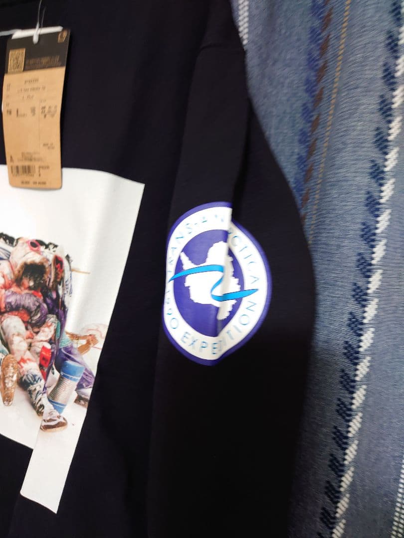 L/S Trans Antarctica Tee M 黒 新品 ノースフェイス