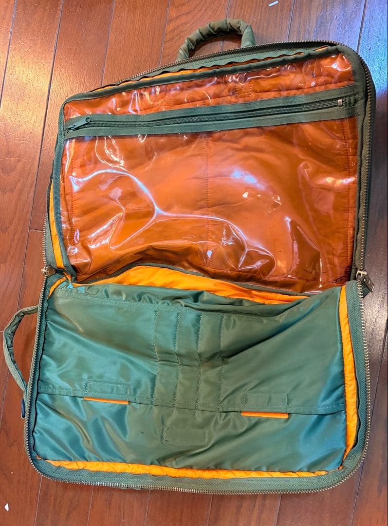 PORTER タンカー 3WAY ブリーフケース セージグリーン　　廃盤