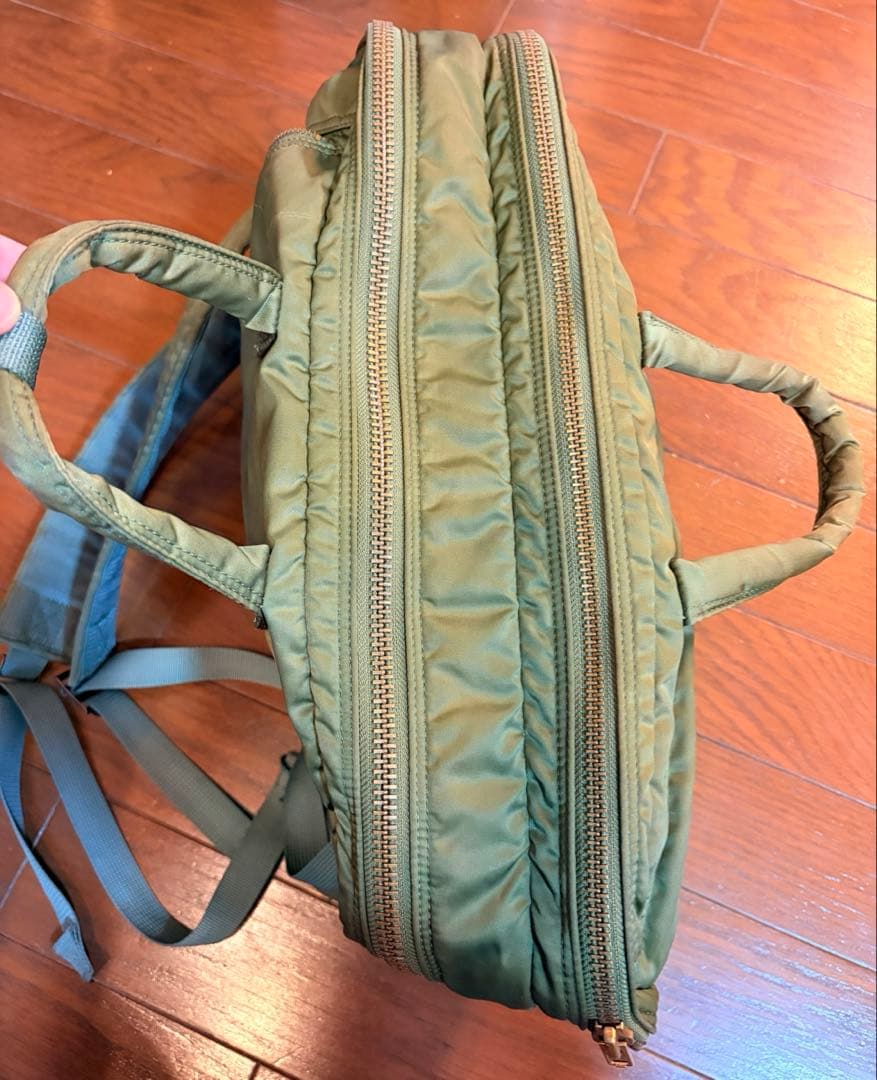 PORTER タンカー 3WAY ブリーフケース セージグリーン　　廃盤