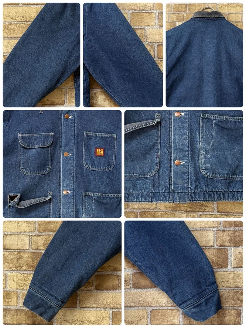 BIGBEN　ビッグベン　USA製　デニムカバーオール　ヴィンテージ　44