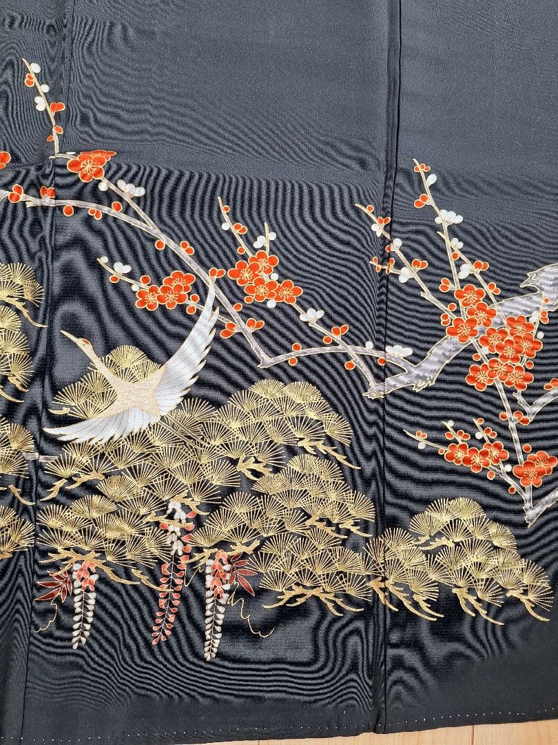 着物リメイクワンピース3643