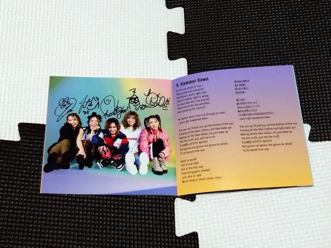 NEMOPHILA 直筆サイン入り『EVOLVE』限定盤B