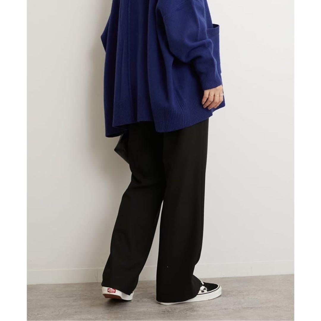 ジャーナルスタンダードレリューム　サーモサキソニー裏起毛パンツ　ブラック36