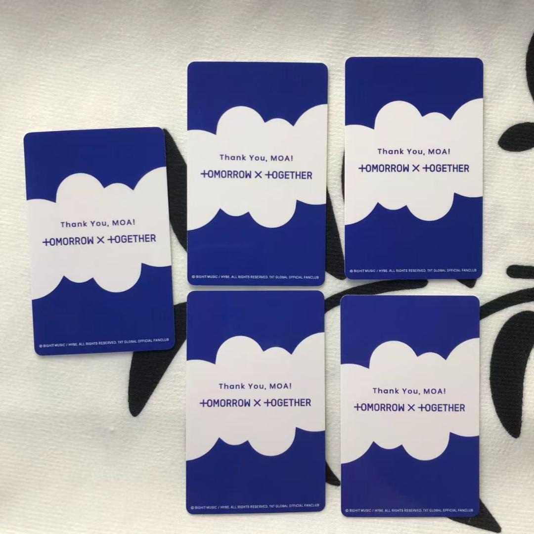 TXT HAPPY TOGETHER QUIZ クイズ 限定 トレカ 5枚セット