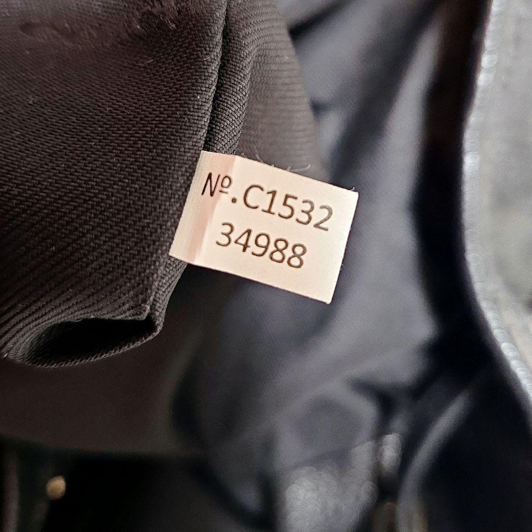 本日限定☆COACH コーチ クロスボディ ショルダーバッグ 巾着型 黒 レザー