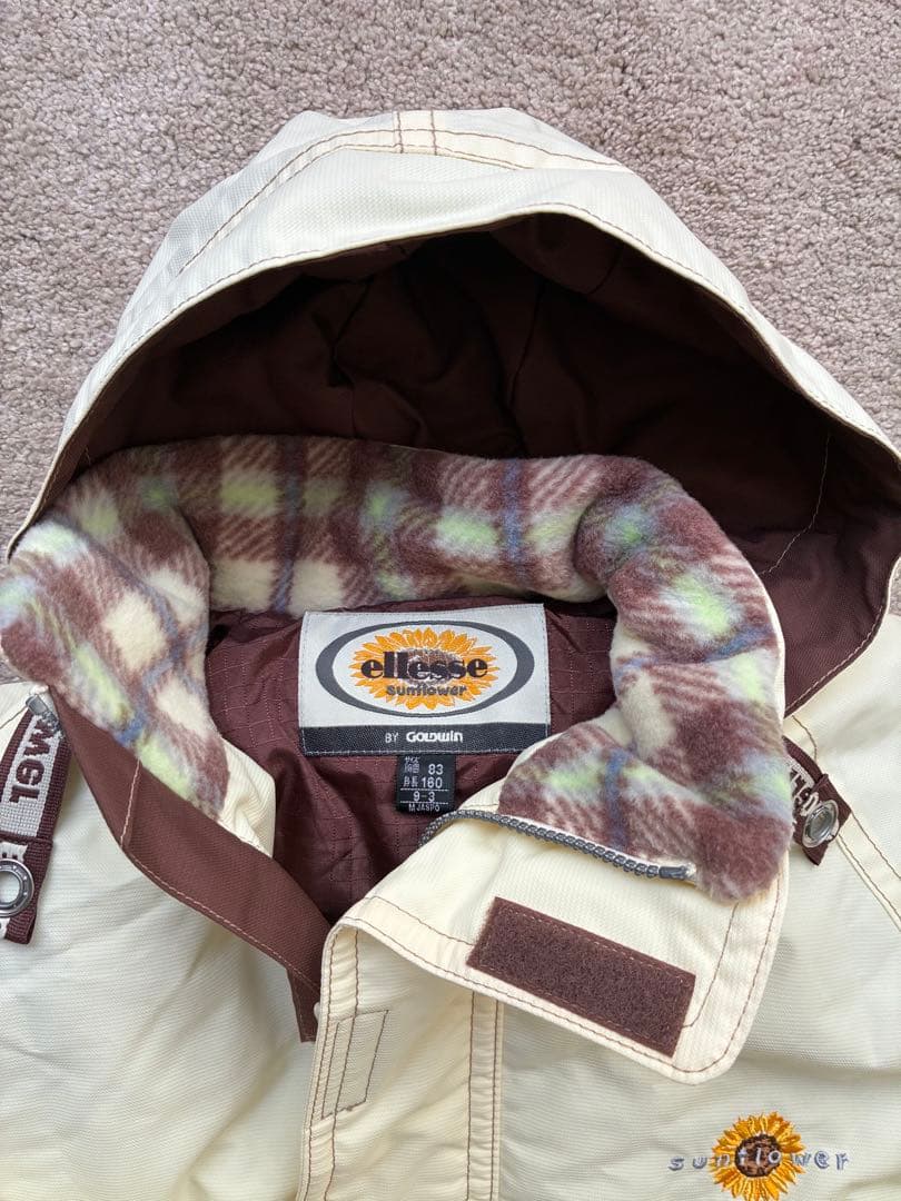 ひよこ　 ellesse スキー・スノボーウェアセット美品