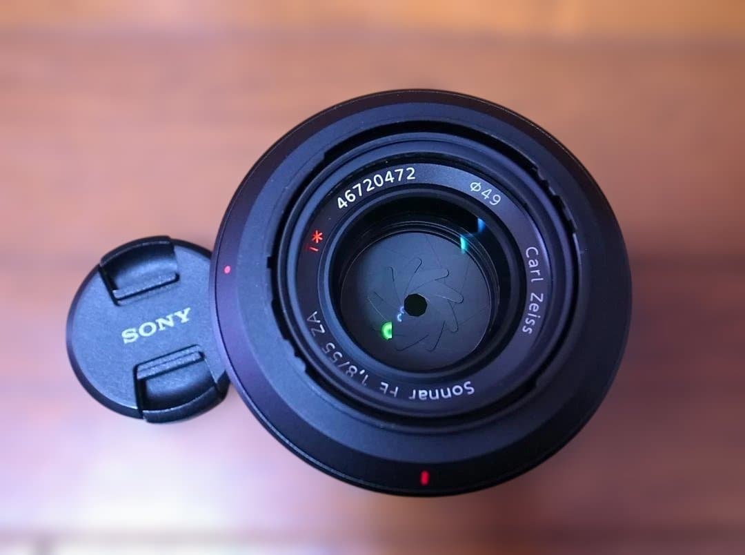 美品 SONY α Sonnar T* FE 55mm F1.8 ZA