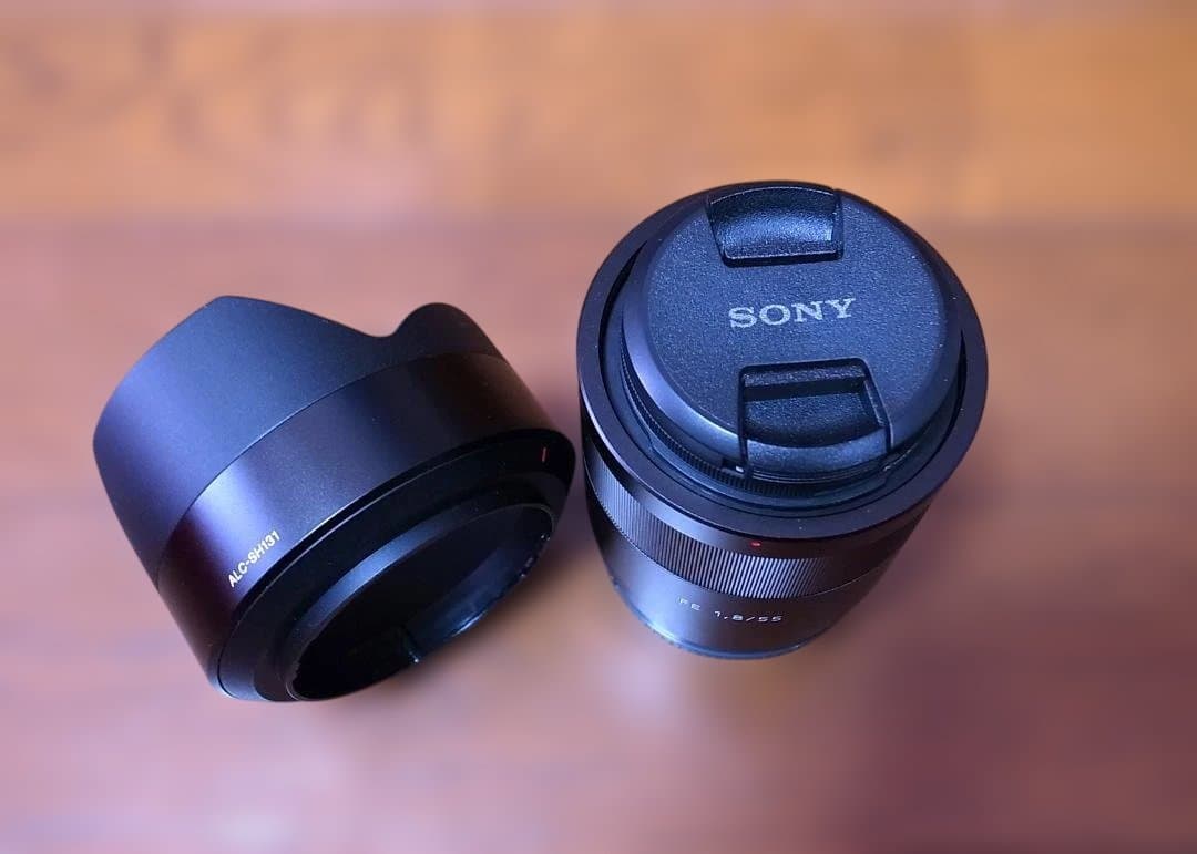 美品 SONY α Sonnar T* FE 55mm F1.8 ZA