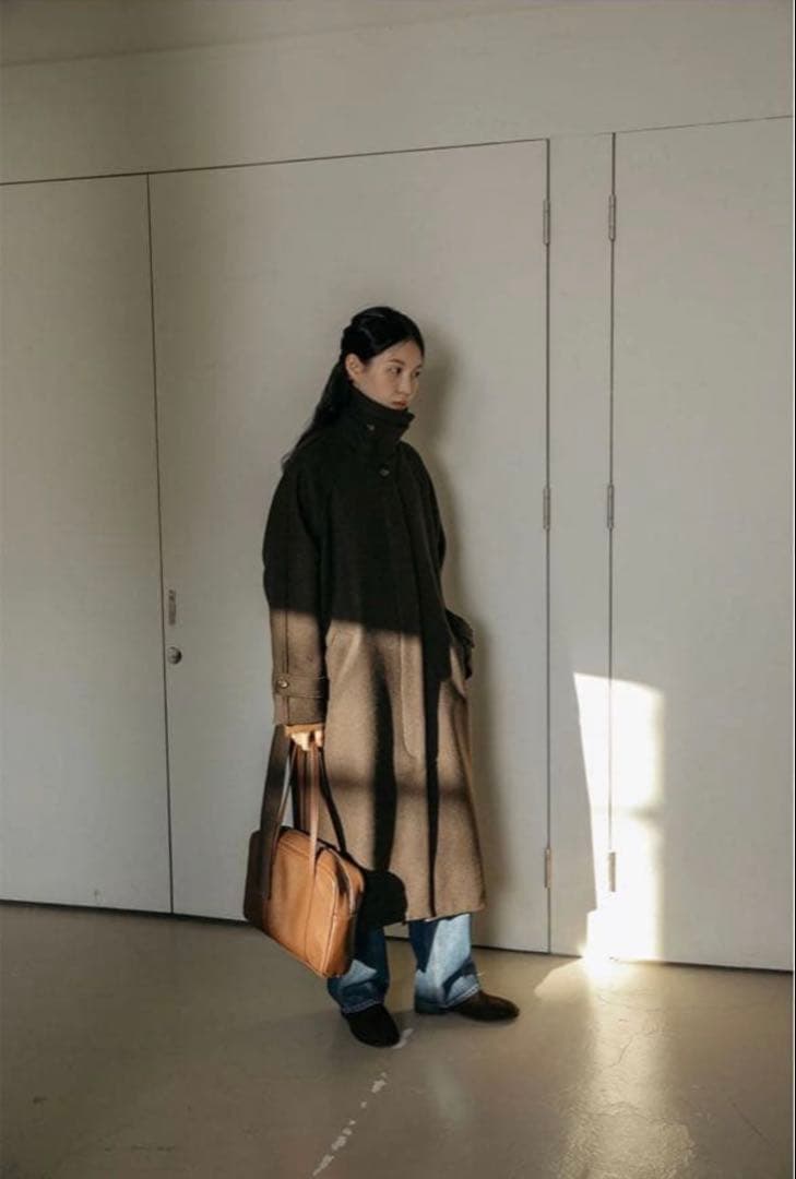 ohotoro dublin coatブラウン フリーサイズ