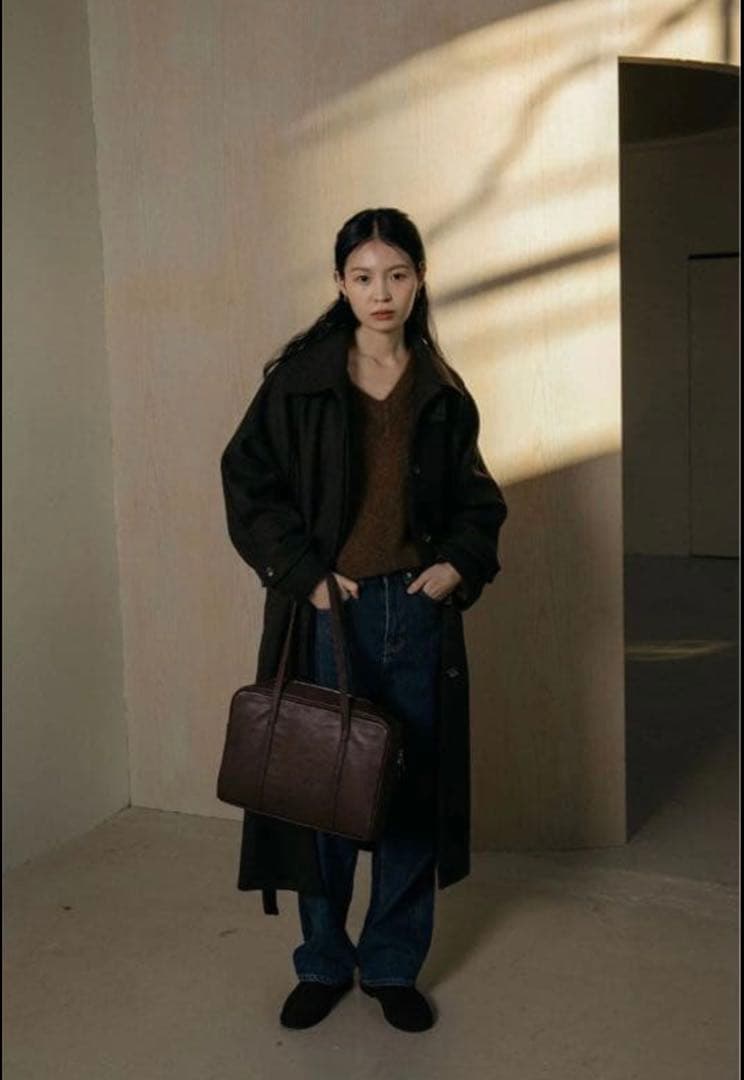 ohotoro dublin coatブラウン フリーサイズ