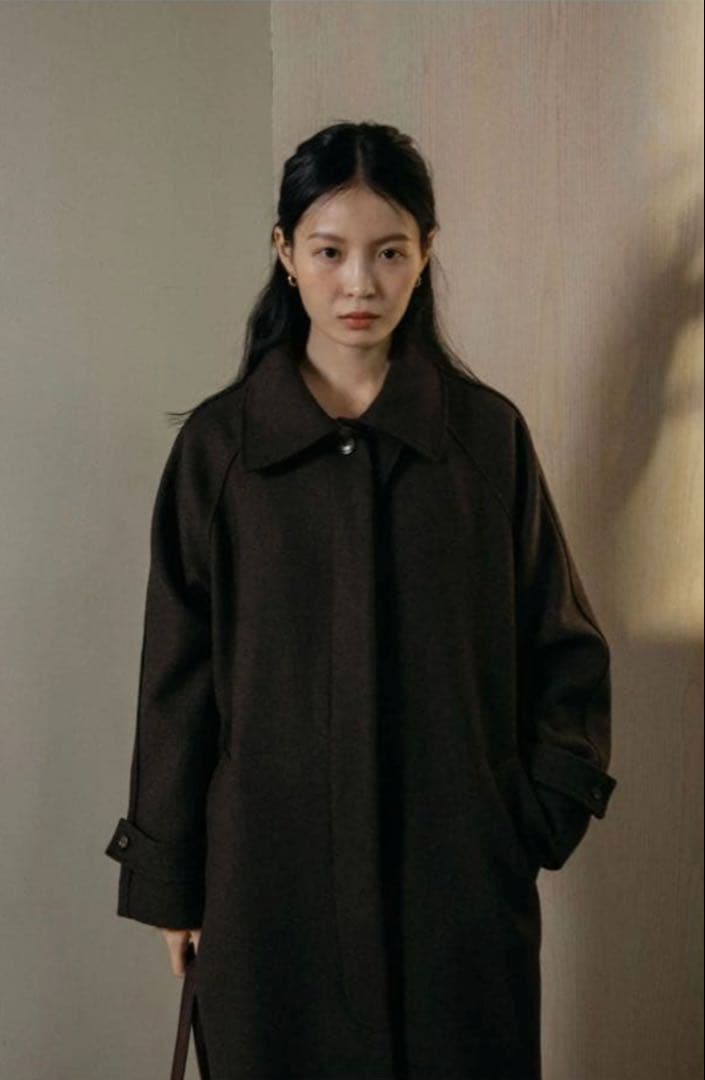 ohotoro dublin coatブラウン フリーサイズ