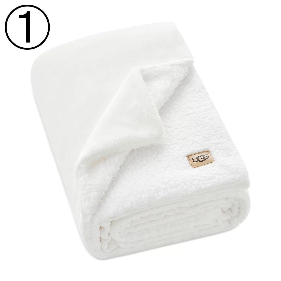 【新品未使用品】★UGG ★リバーシブル毛布★高級ブランケット★2色あり