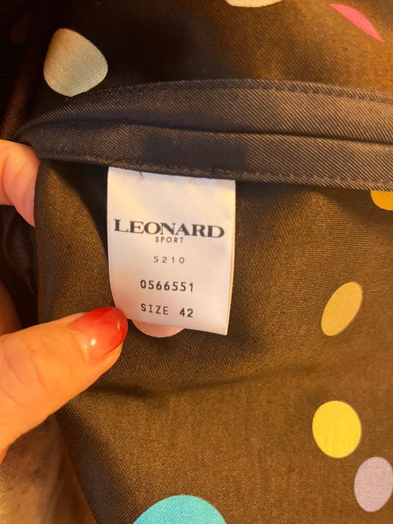 LEOAL ブラウン トレンチコート